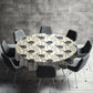 Guinea Fowl Round Tablecloth