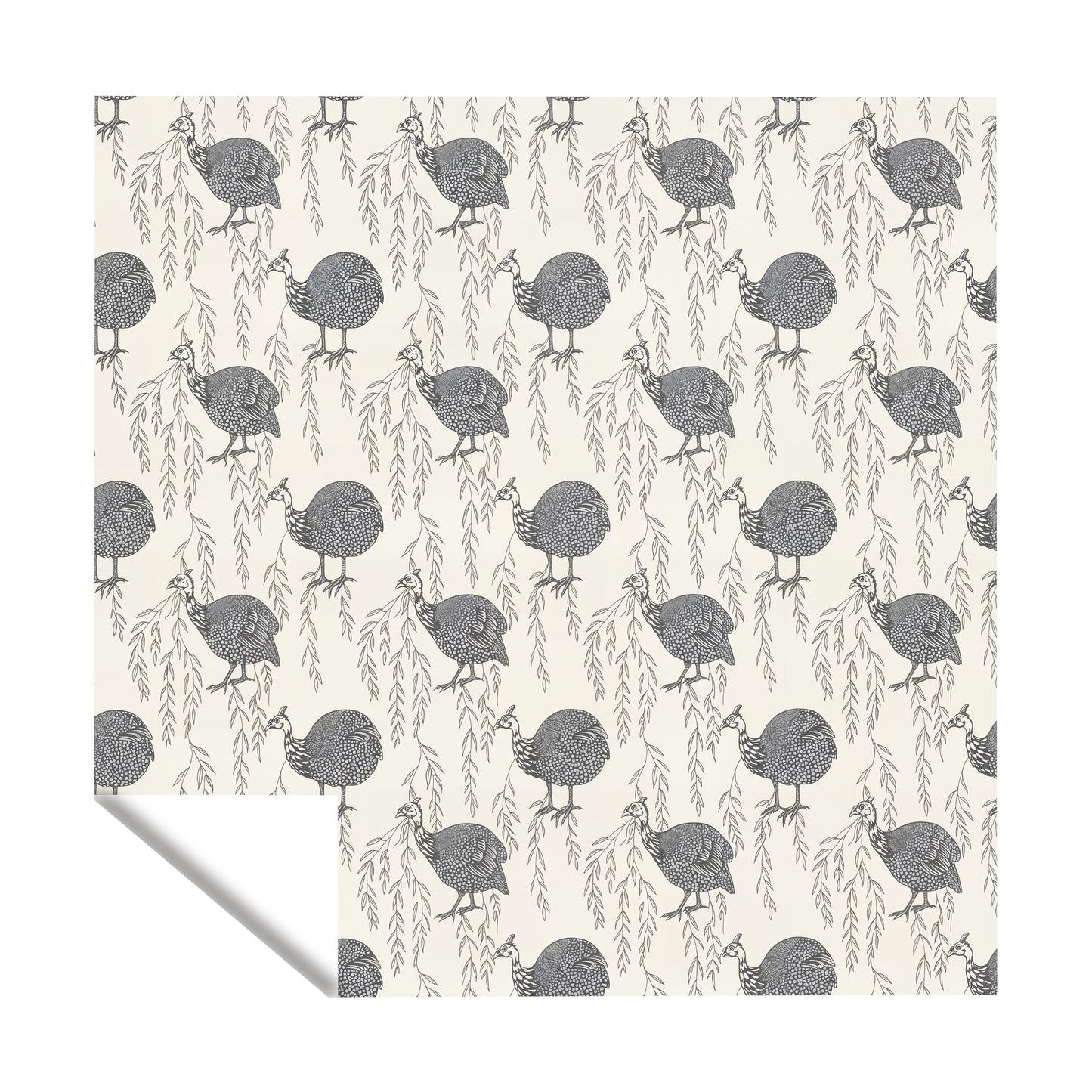 Guinea Fowl Square Tablecloth