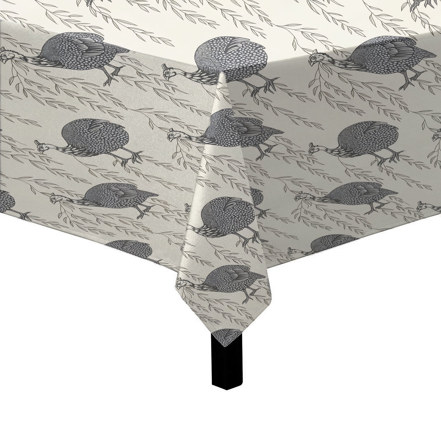 Guinea Fowl Square Tablecloth