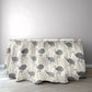 Guinea Fowl 2,3m Round Tablecloth