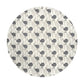 Guinea Fowl 2,3m Round Tablecloth