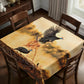 Guineafowls Square Tablecloth by Delene Lambert