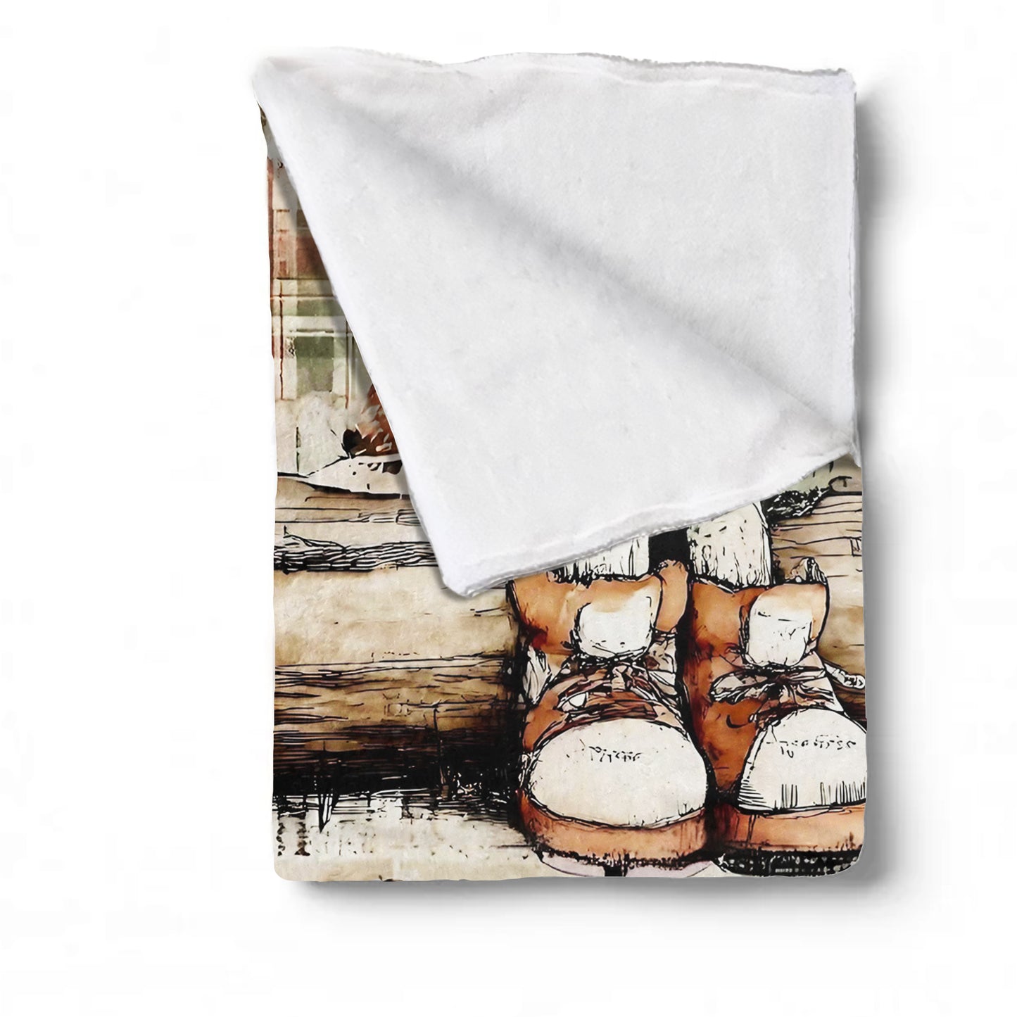 Hairy Harry Toddler Fleece Blanket
