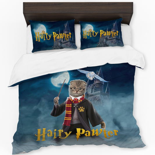 Hairy Pawter Duvet Cover Set By Vincent Hie