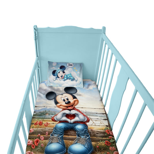 Hallo Friends Cot Set
