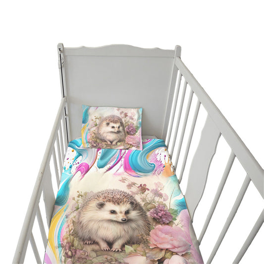 Happy Hedgehog Cot Set