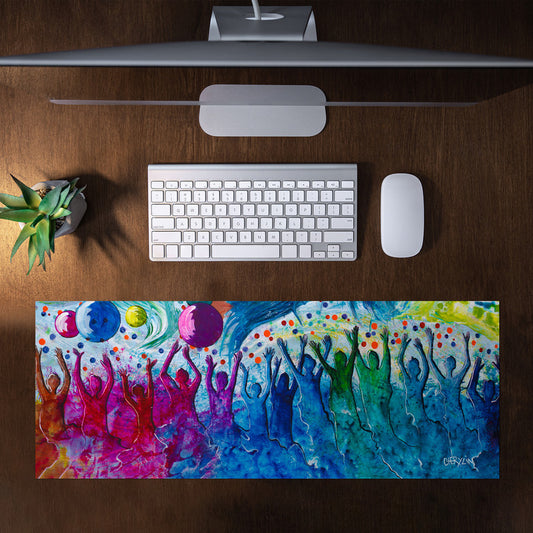 Happy Memories Cherylin Large Desk Pad By Cherylin Louw