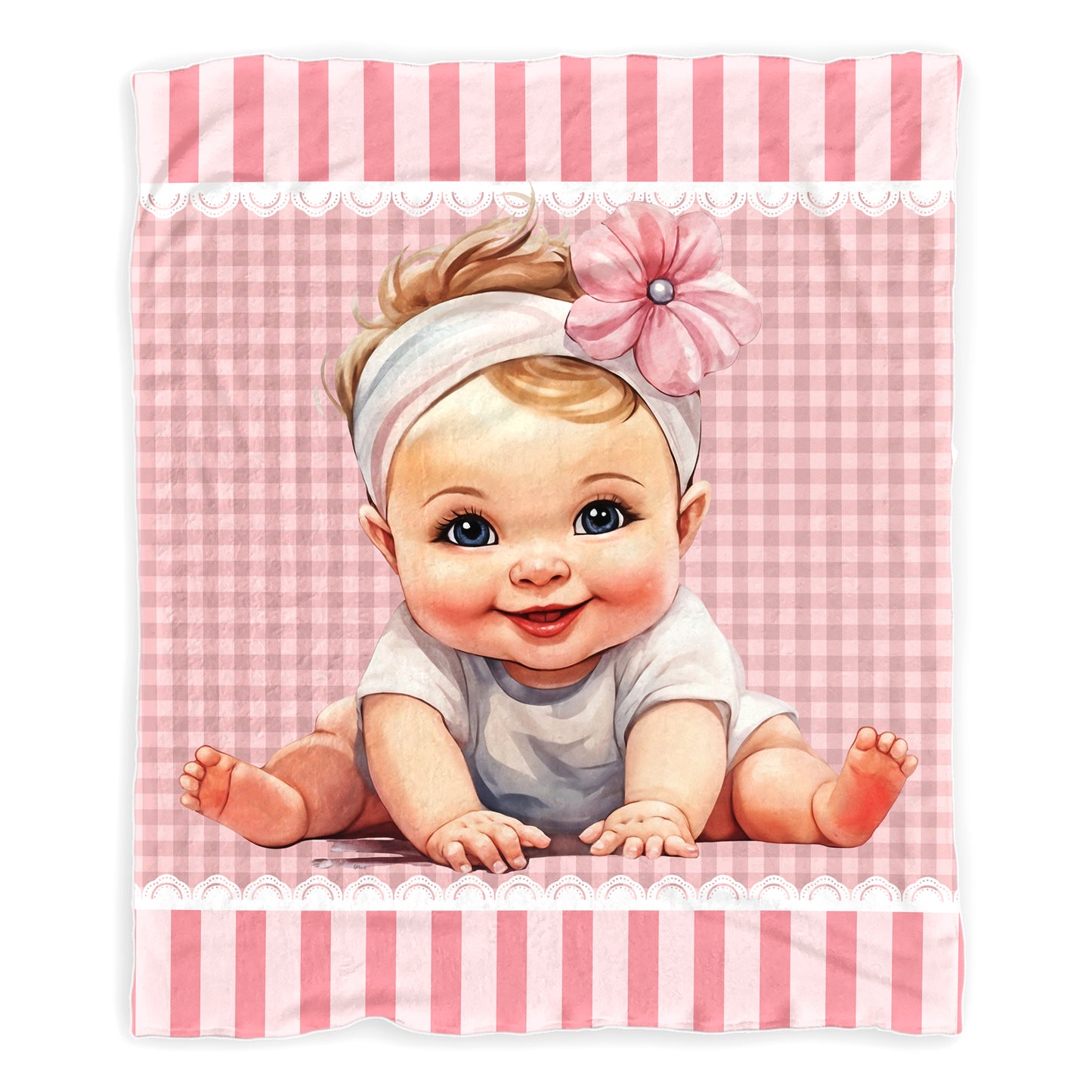 Happy Baby Baby Fleece Blanket