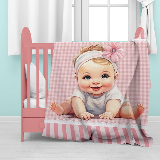 Happy Baby Baby Fleece Blanket