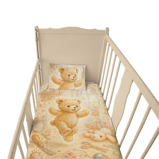 Happy Bear Cot Set