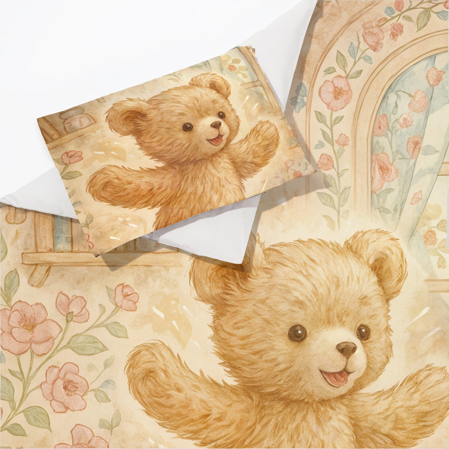 Happy Bear Cot Set