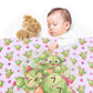 Happy Cactus Crew Baby Fleece Blanket