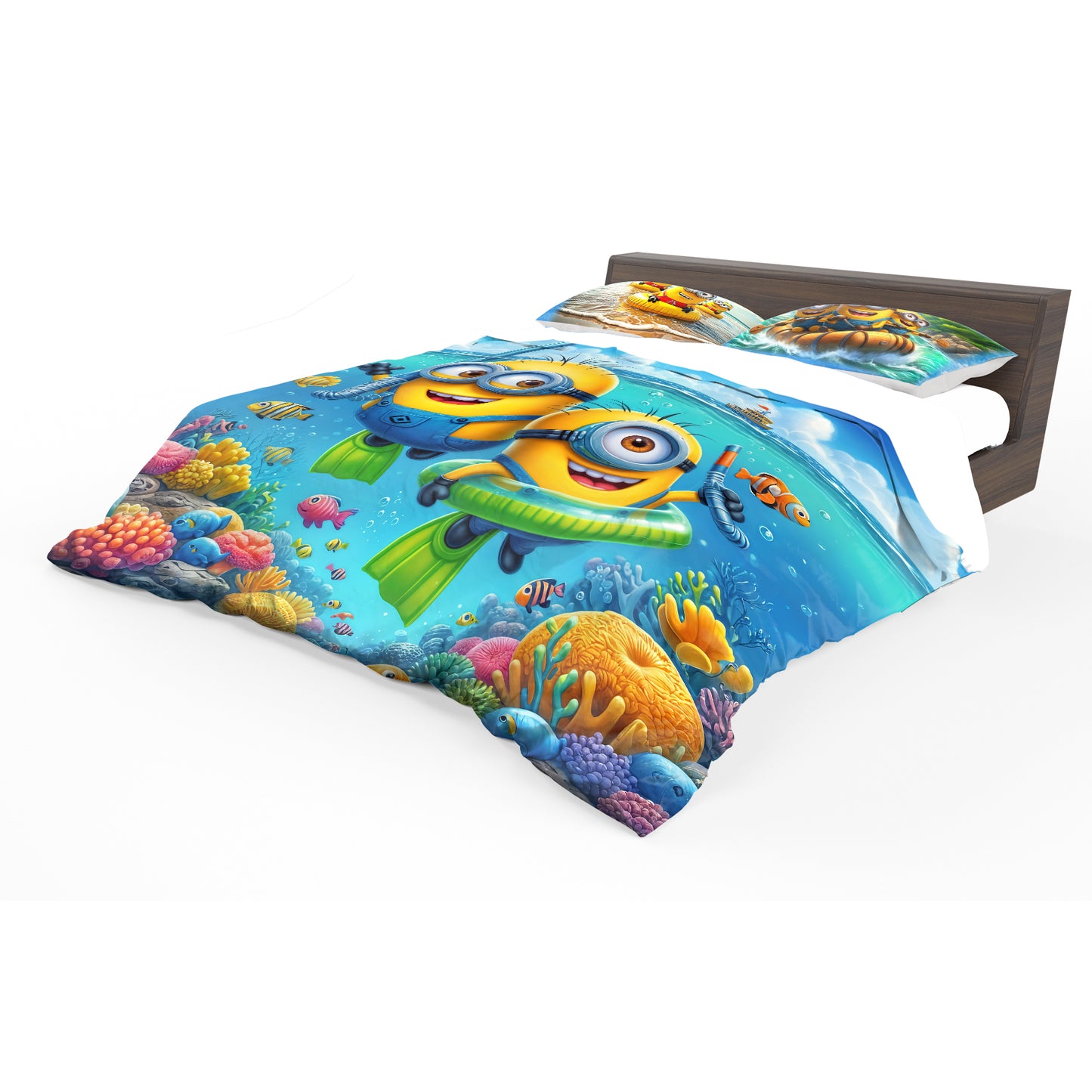Happy Divers Kids Duvet Cover Set