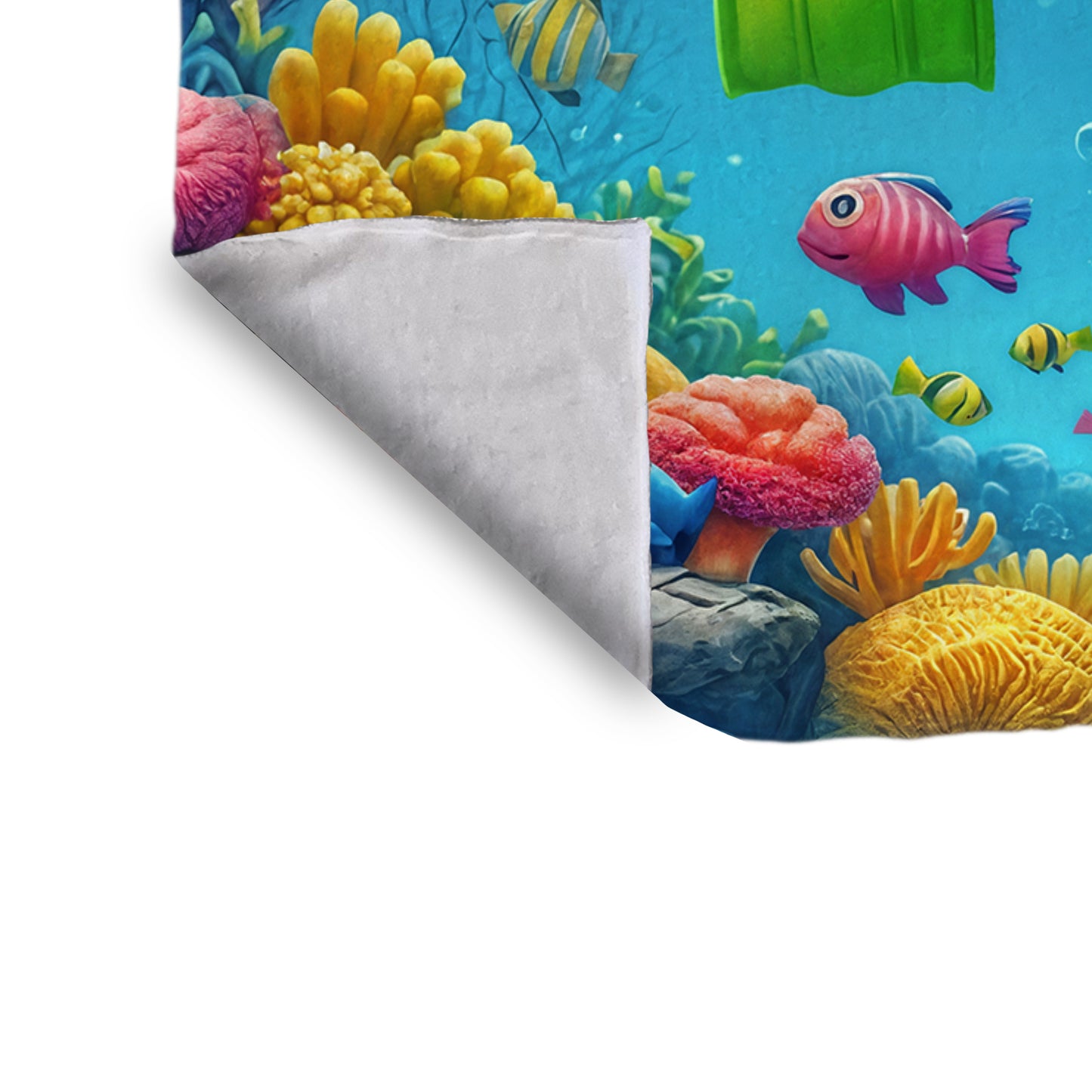 Happy Divers Toddler Fleece Blanket