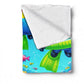 Happy Divers Toddler Fleece Blanket