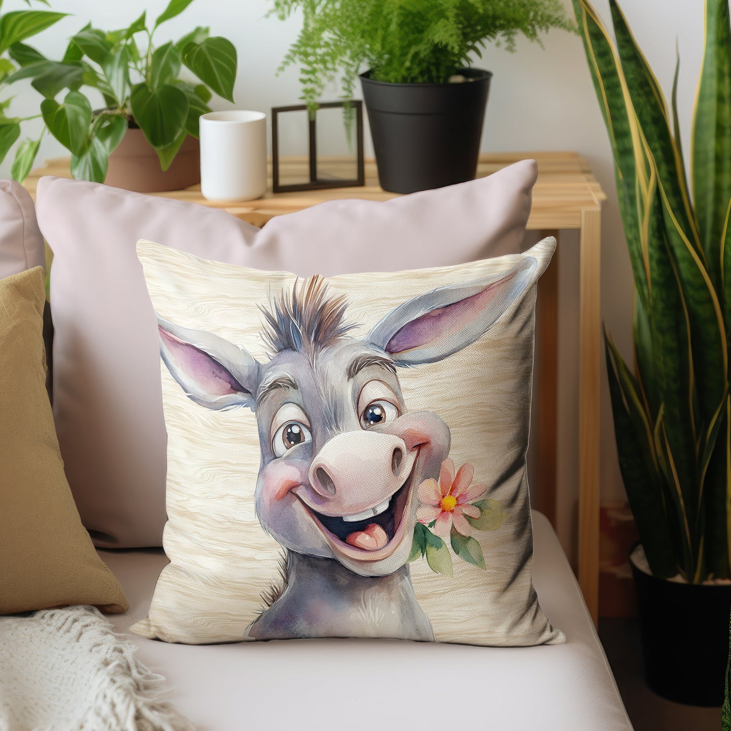 Happy Donkey Luxury Scatter by Mark van Vuuren