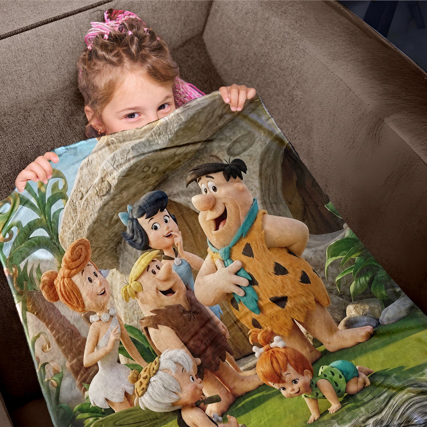 Happy Family Toddler Fleece Blanket