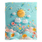 Happy Field Baby Fleece Blanket