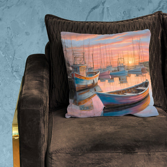 Harbor At Dawn Luxury Scatter by Nathan Pieterse