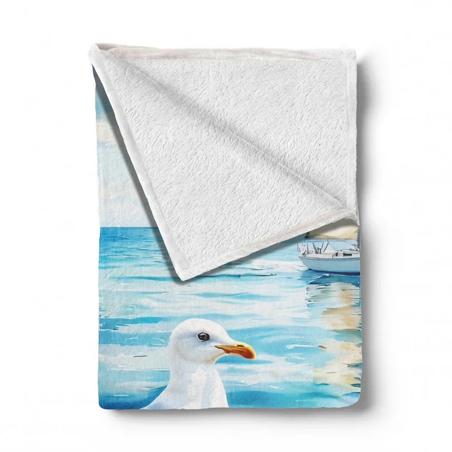 Harbor Watch Light Weight Fleece Blanket