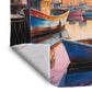 Harbour At Dawn Light Weight Fleece Blanket by Nathan Pieterse