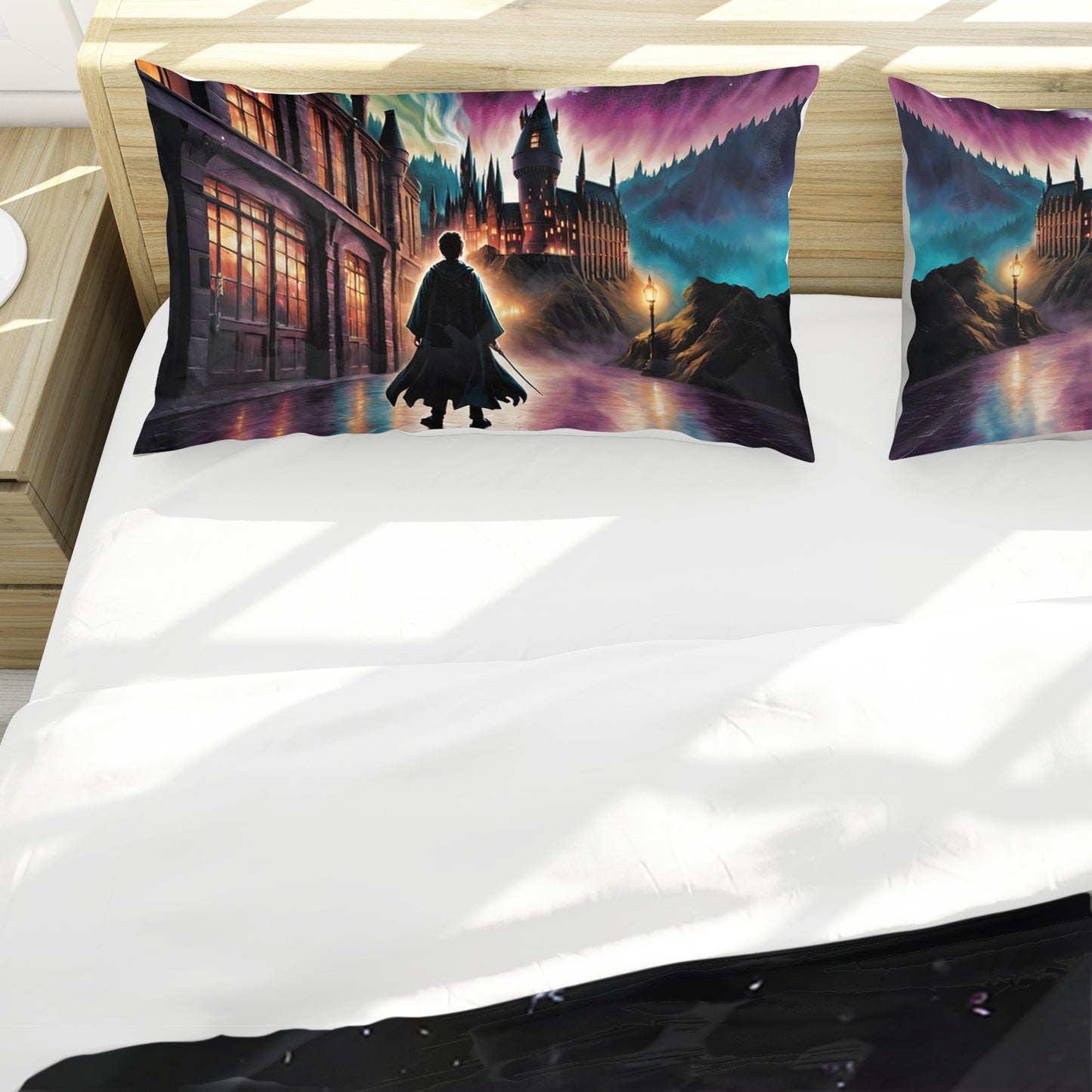 Harry Potter Wizard's Walk – Hogwarts Duvet Cover Set by Nathan Pieterse