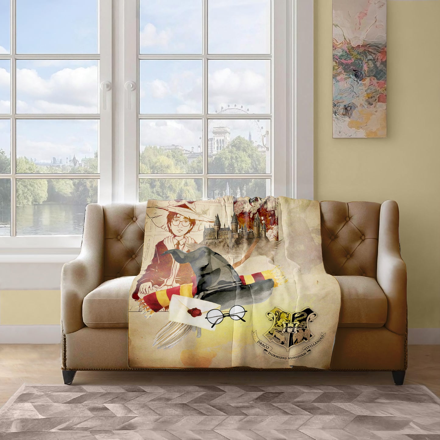 Harry Potter Adventure Light Weight Fleece Blanket