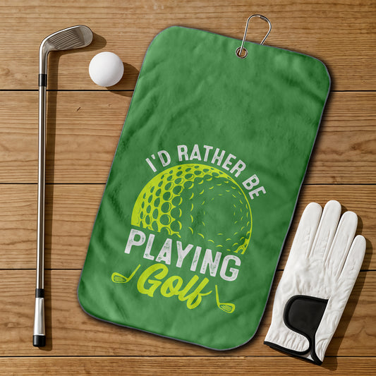 Having Fun Golf Towel Set of 2