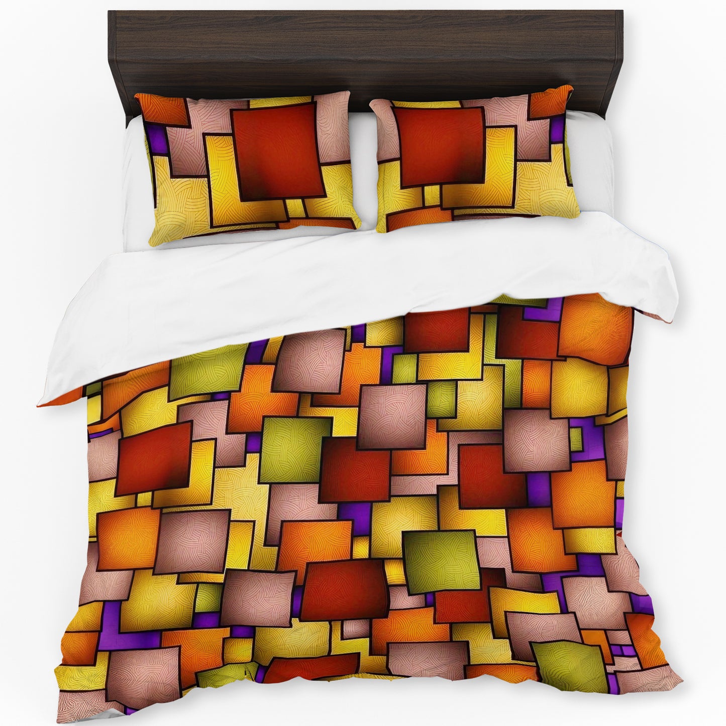 Heatwave Cubism Duvet Cover Set