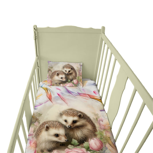Hedgehog Family Cot Set