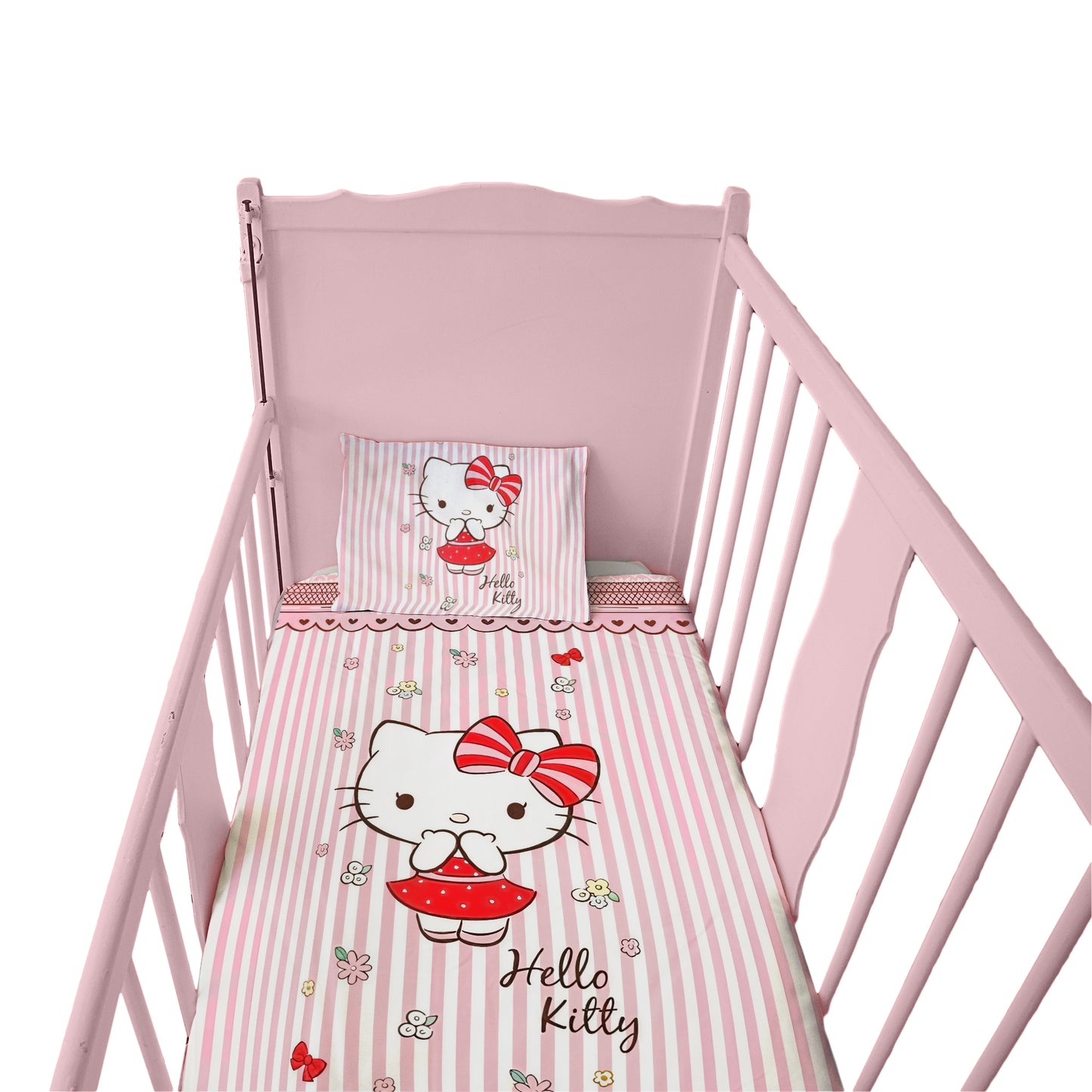 Hello Kitty Cot Set
