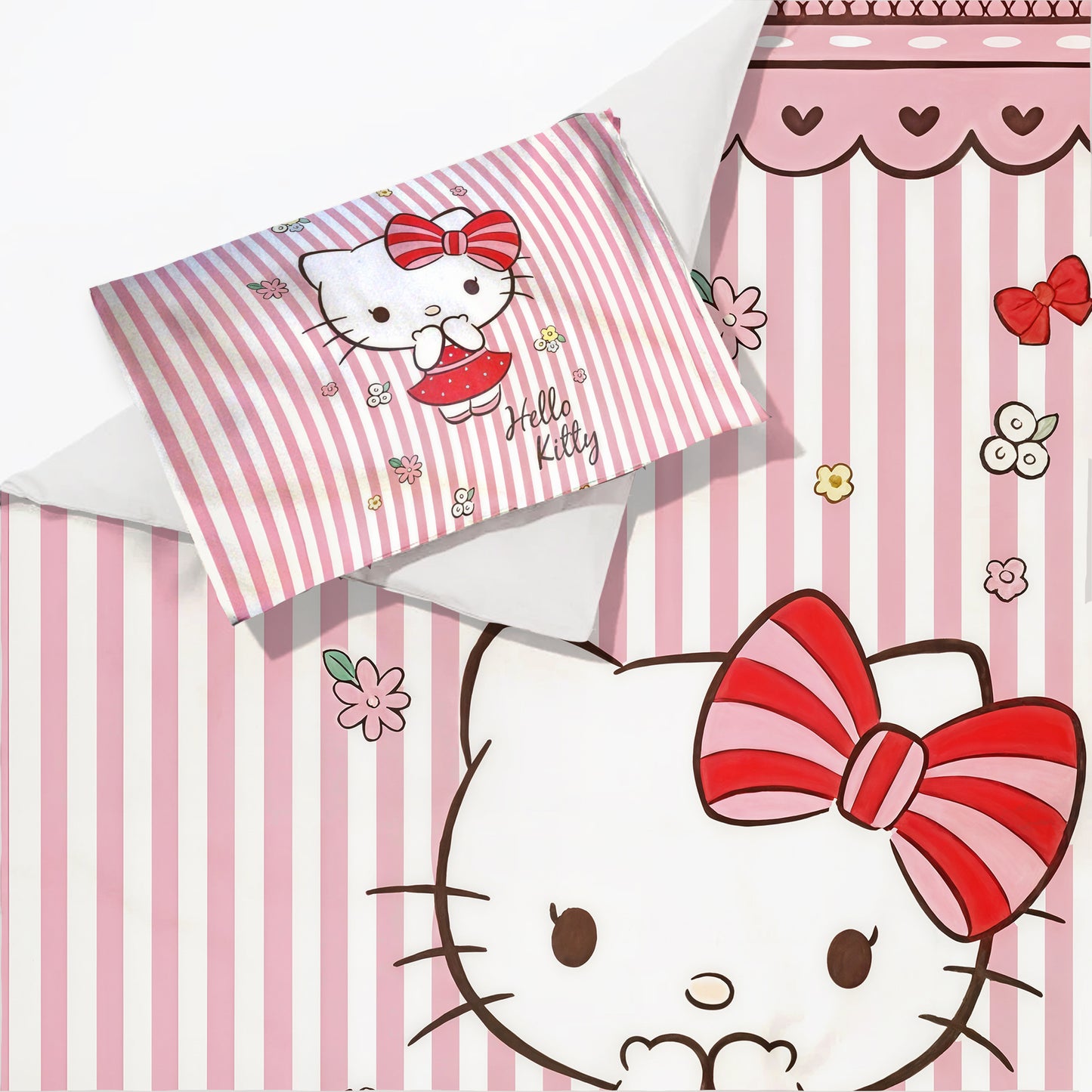 Hello Kitty Cot Set