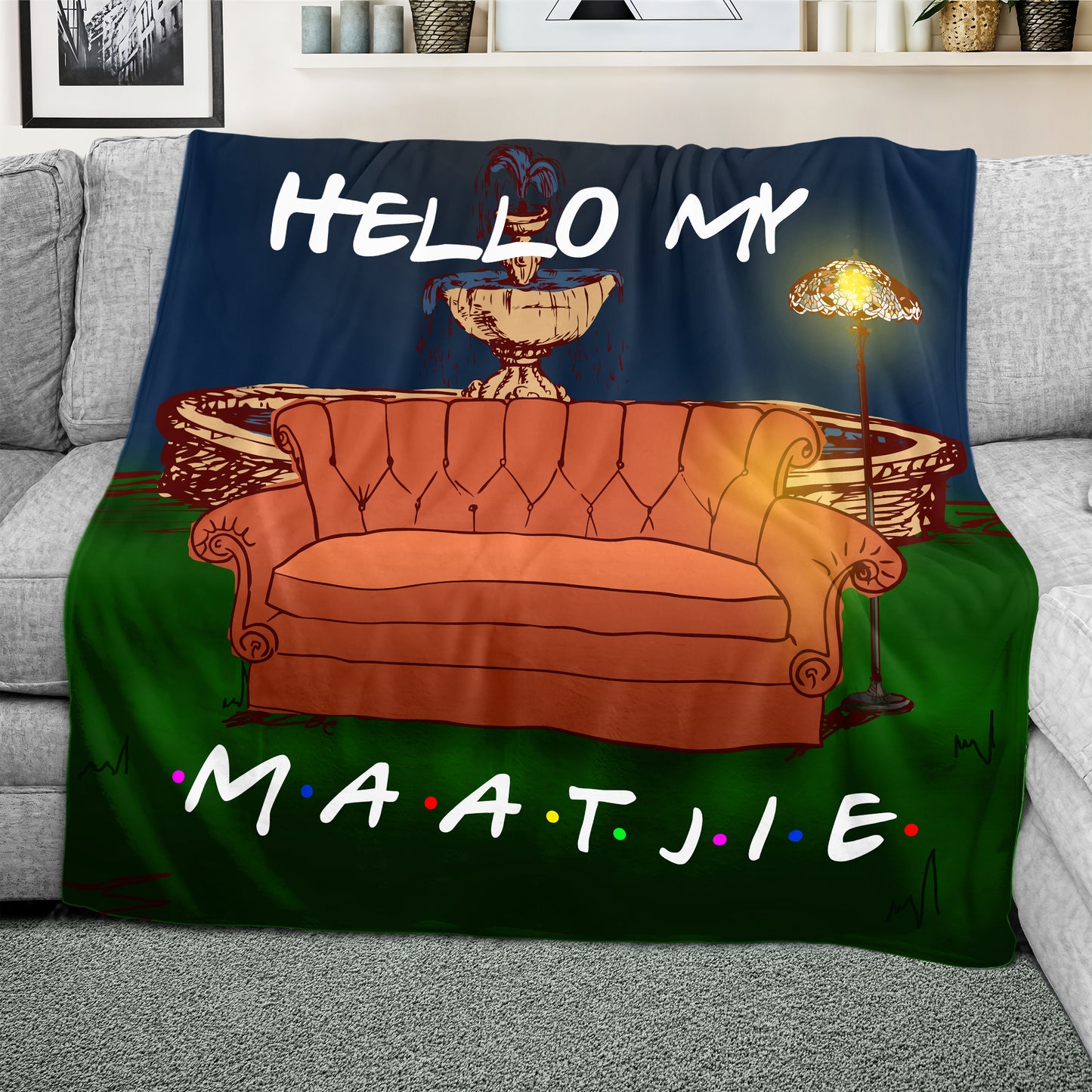 Hello my Maatjie Light Weight Fleece Blanket