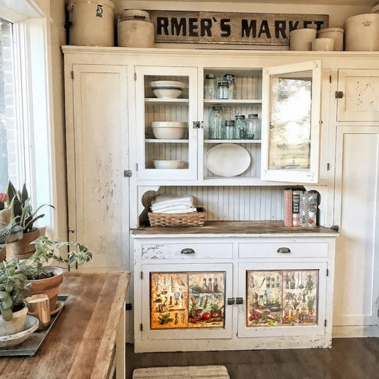 Herb and Spices Five Decoupage 800mm x 600mm