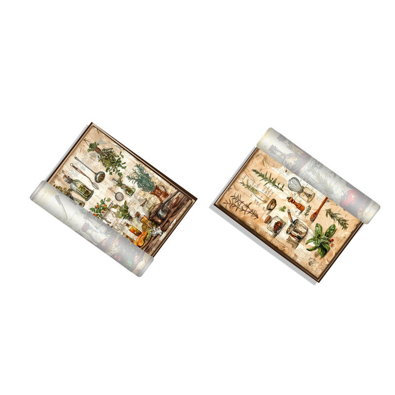 Herb and Spices Five Decoupage 800mm x 600mm