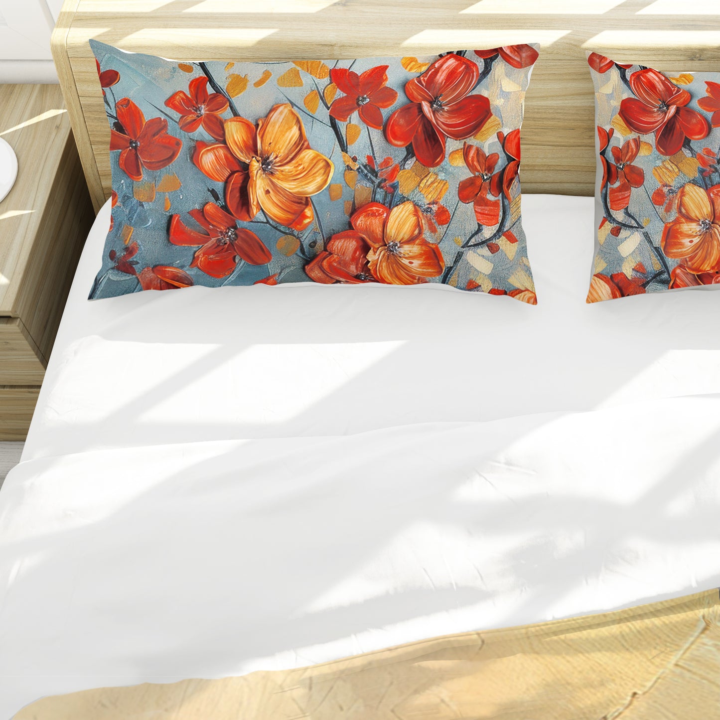 Heritage Autumn Floral Harmony Duvet Cover Set