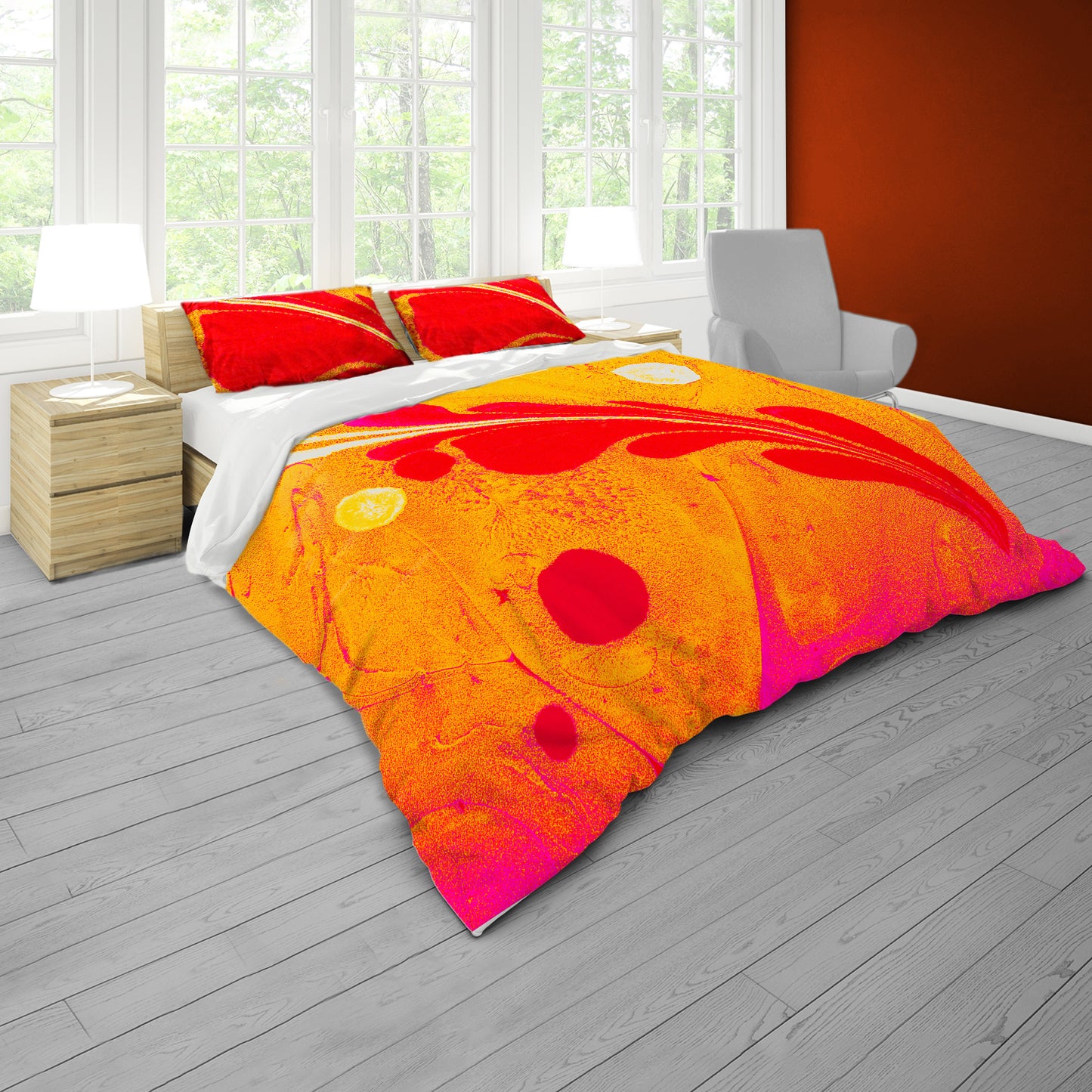 Hidden Frequencies Duvet Cover Set