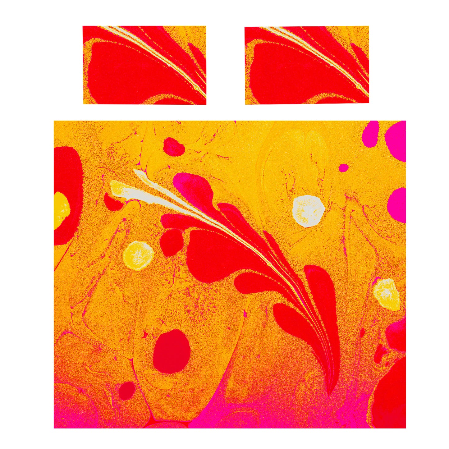 Hidden Frequencies Duvet Cover Set