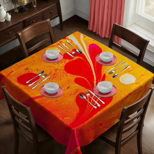 Hidden Frequencies Square Tablecloth