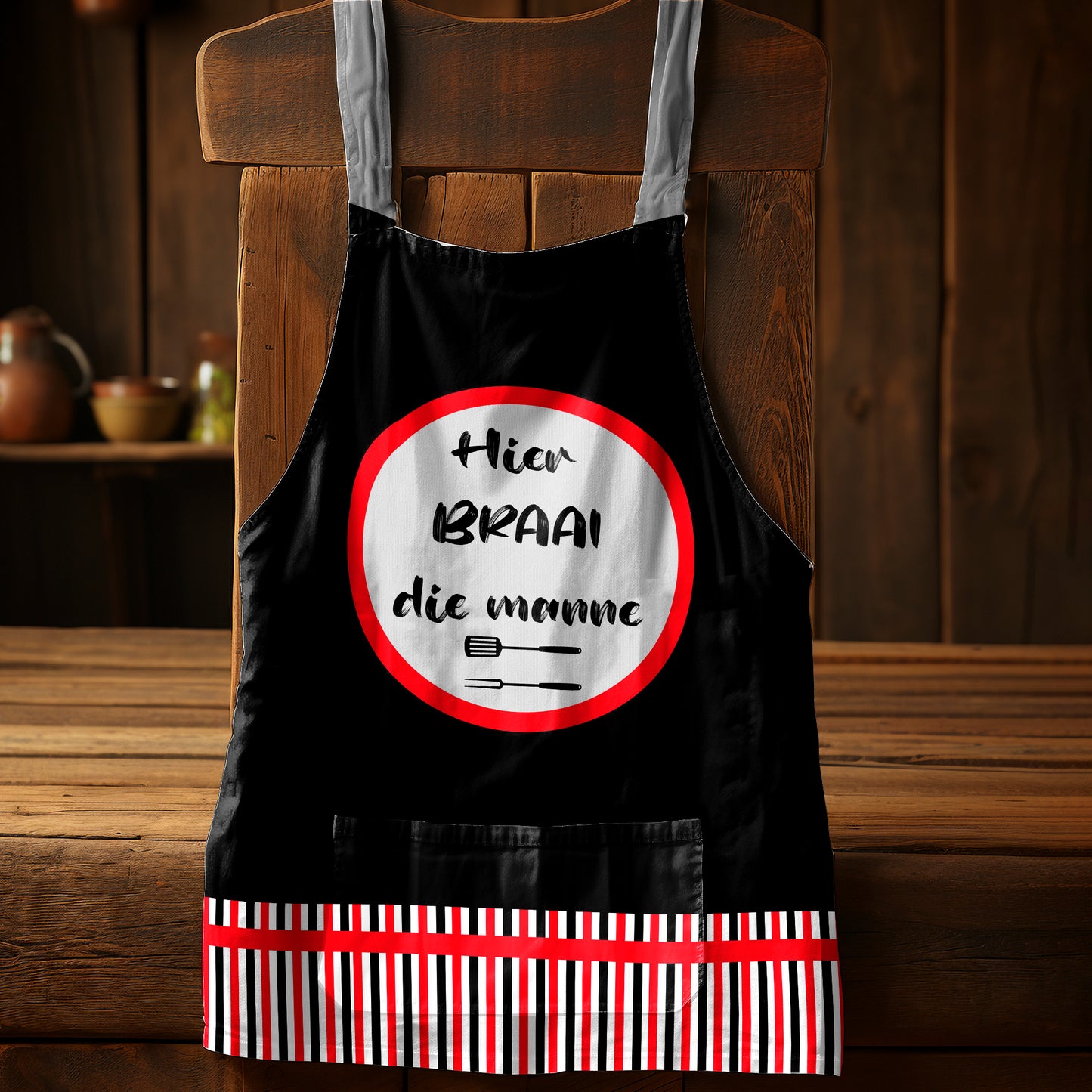 Hier Braai Ons Apron
