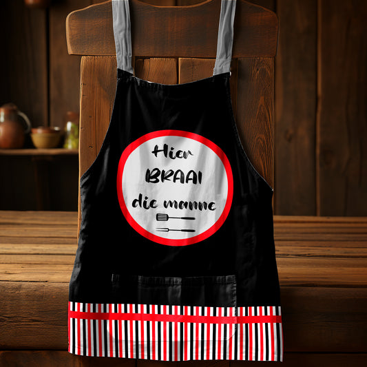 Hier Braai Ons Apron