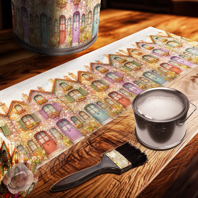 High Street Drum Decoupage