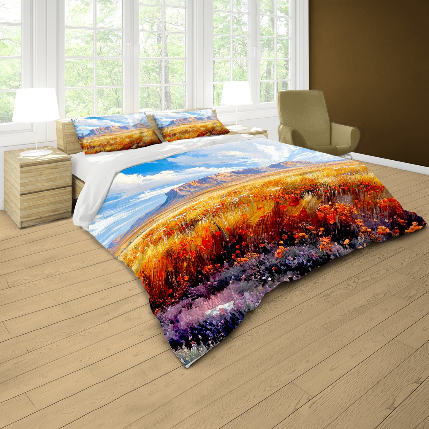 Highland Fields Duvet Cover Set