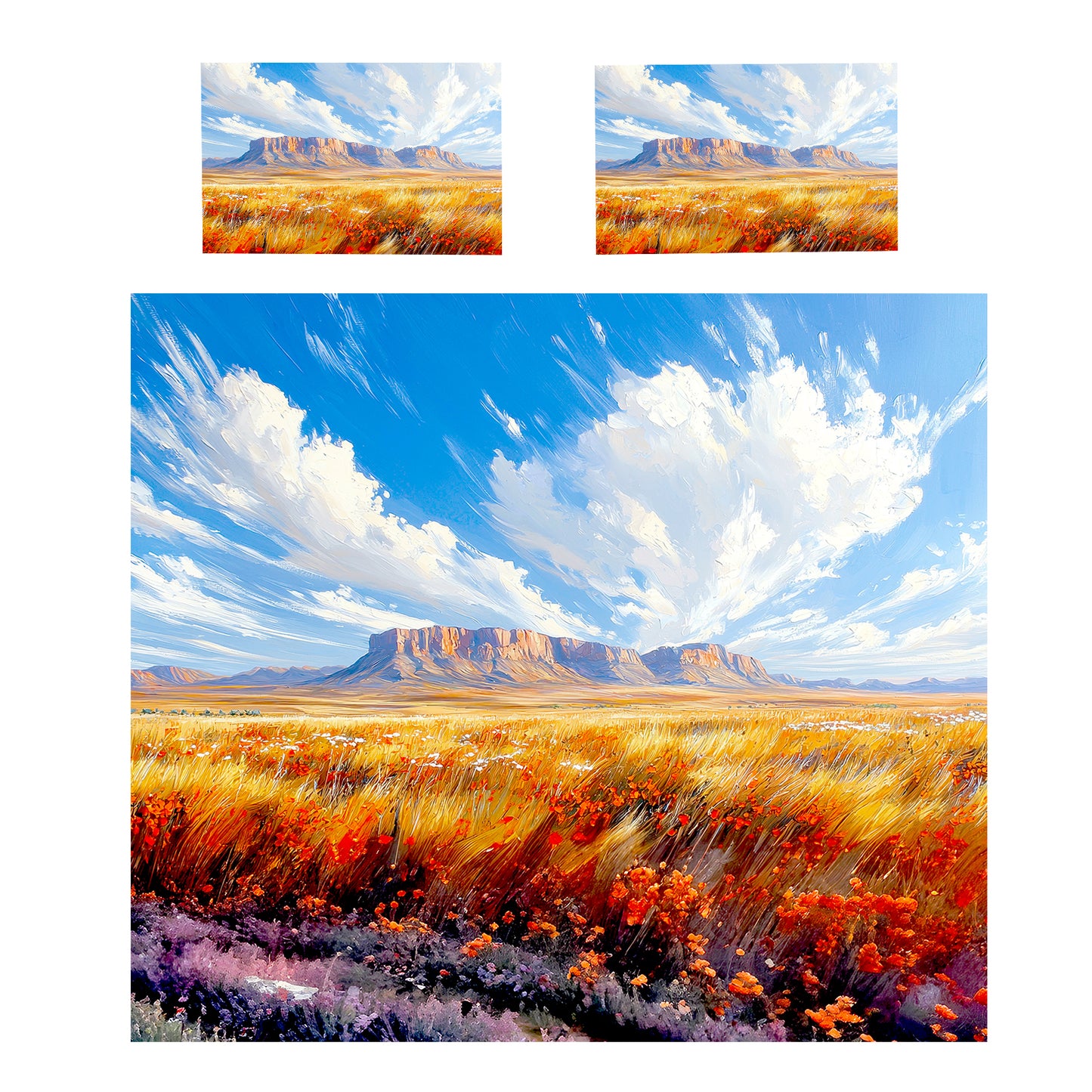 Highland Fields Duvet Cover Set