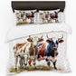 Highveld Cows Duvet Cover Set by Mark van Vuuren