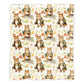 Hiking Squirrels Baby Fleece Blanket