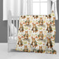 Hiking Squirrels Baby Fleece Blanket