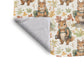 Hiking Squirrels Baby Fleece Blanket