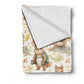 Hiking Squirrels Baby Fleece Blanket