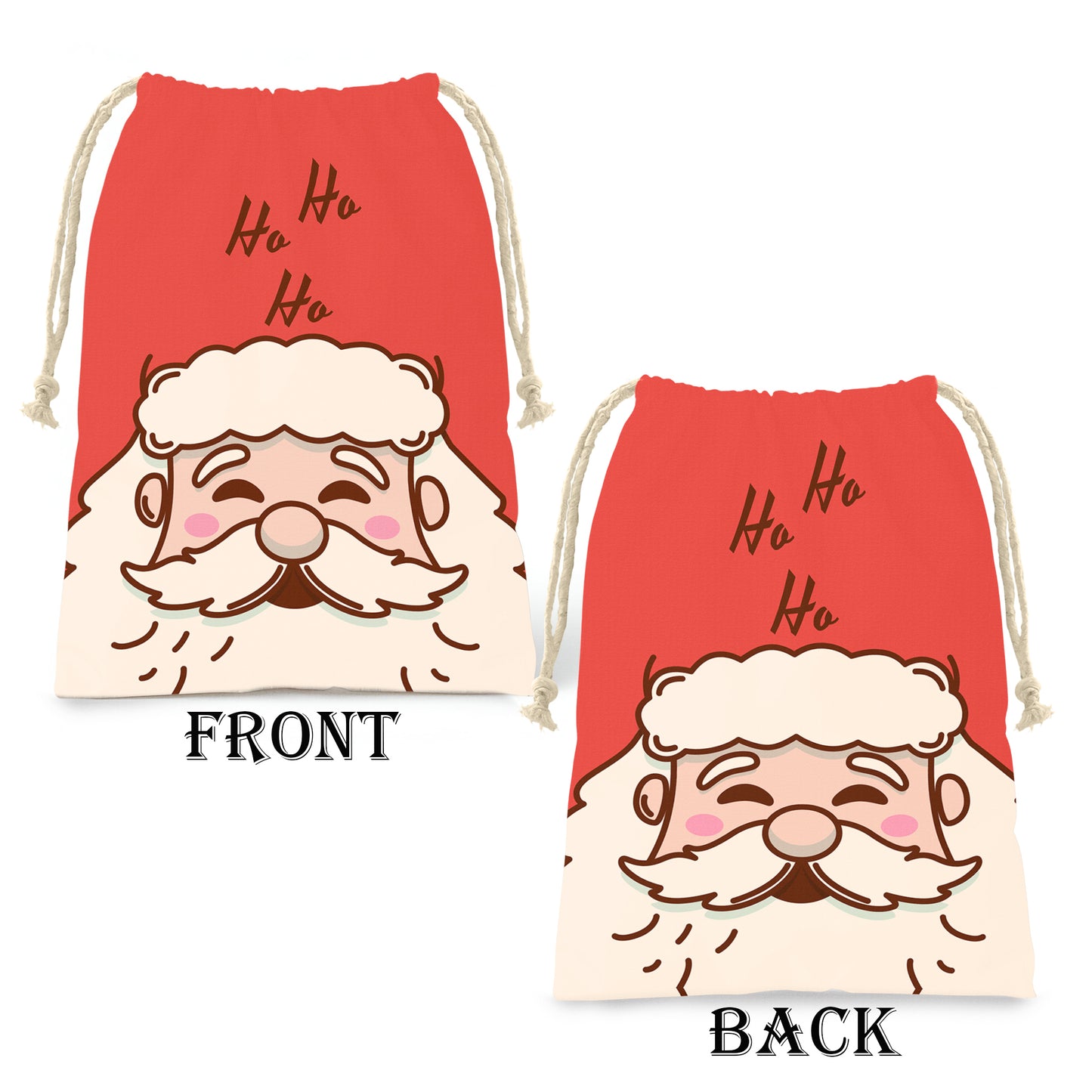 Ho Ho Ho Gift Bag (Set of 2)